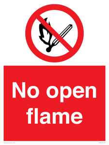PF7866: No open flame