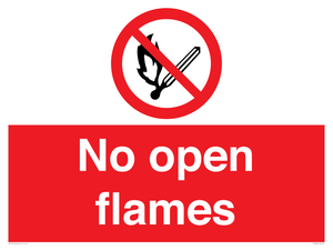 PF7866: No open flames