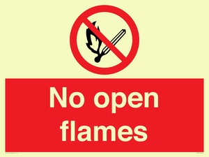 PF7866: No open flames