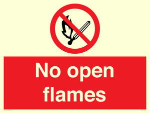 PF7866: No open flames
