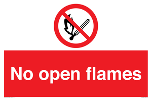 PF7866: No open flames