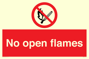 PF7866: No open flames