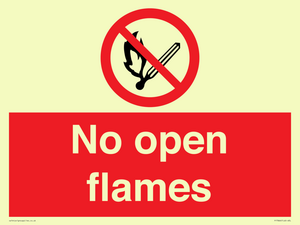 PF7866: No open flames