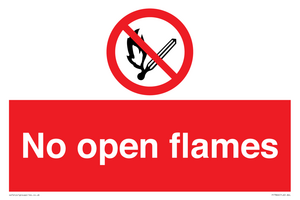 PF7866: No open flames