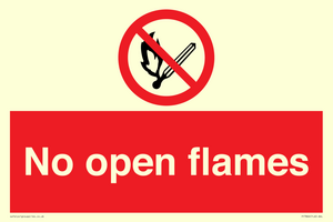 PF7866: No open flames