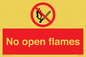 PF7866: No open flames