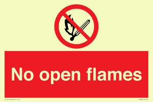 PF7866: No open flames