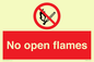 PF7866: No open flames