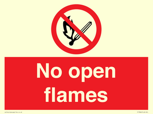 PF7866: No open flames