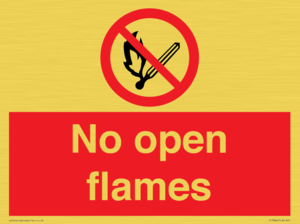 PF7866: No open flames