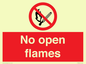 PF7866: No open flames