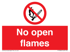 PF7866: No open flames