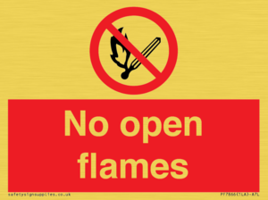 PF7866: No open flames