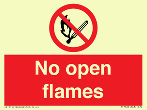 PF7866: No open flames