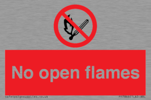 PF7866: No open flames