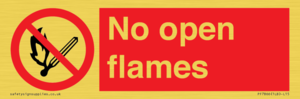 PF7866: No open flames