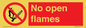 PF7866: No open flames