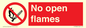 PF7866: No open flames