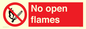 PF7866: No open flames
