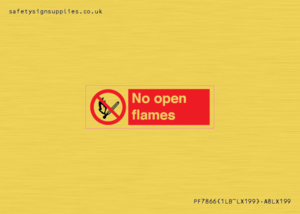 PF7866: No open flames