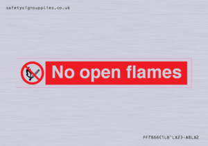 PF7866: No open flames