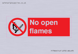 PF7866: No open flames