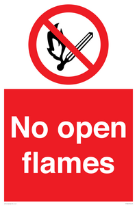 PF7866: No open flames