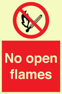 PF7866: No open flames