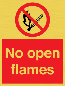 PF7866: No open flames