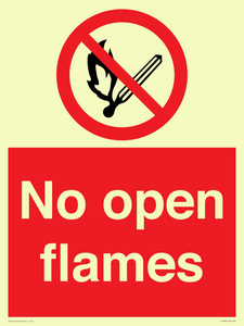 PF7866: No open flames