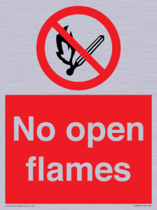 PF7866: No open flames