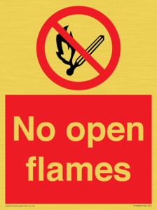 PF7866: No open flames