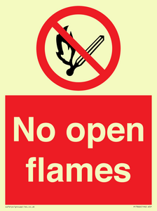 PF7866: No open flames