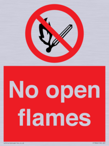 PF7866: No open flames