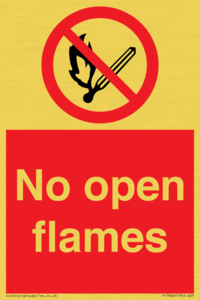 PF7866: No open flames