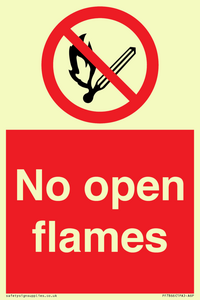 PF7866: No open flames