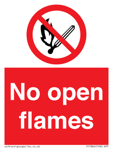 PF7866: No open flames