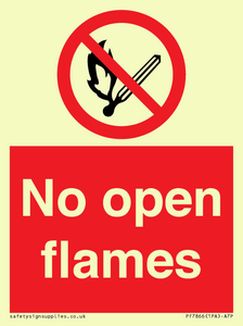 PF7866: No open flames