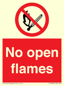PF7866: No open flames