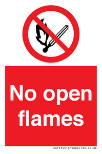 PF7866: No open flames