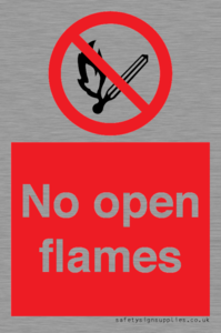 PF7866: No open flames