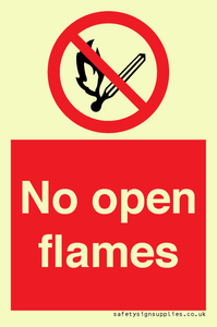 PF7866: No open flames