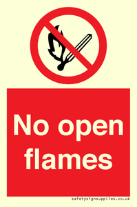 PF7866: No open flames
