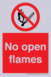 PF7866: No open flames