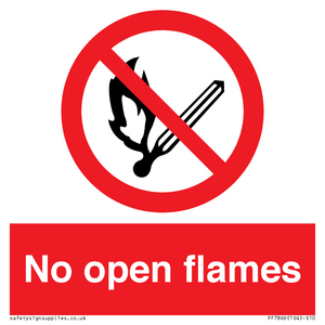 PF7866: No open flames