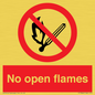 PF7866: No open flames