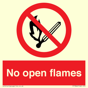 PF7866: No open flames