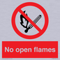 PF7866: No open flames