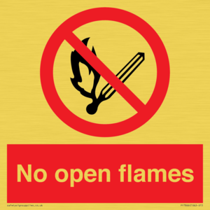 PF7866: No open flames
