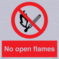 PF7866: No open flames